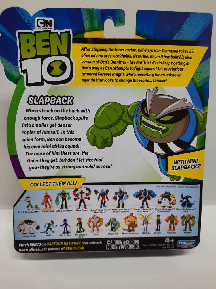 Slapback  (Ben 10: 2017: 5”) action figure collectible [Barcode 043377761334] - Main Image 2