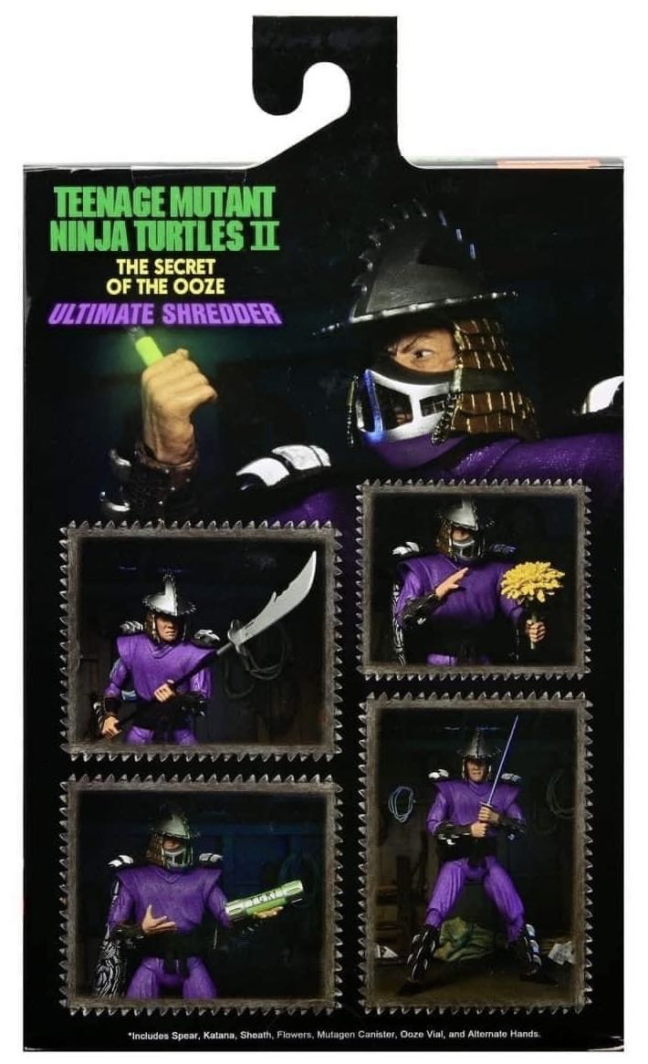 Neca TMNT - Ultimate Shredder - Neca/Reel Toys (TMNT II: The Secret Of The Ooze) action figure collectible [Barcode 634482541845] - Main Image 2