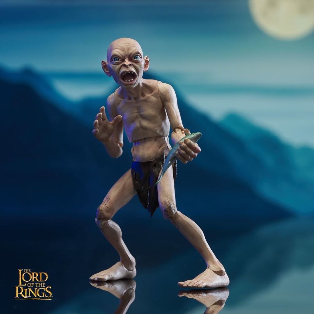 Gollum Deluxe Action Figure - Diamond Select Toys (Diamond Select: Middle-Earth) action figure collectible [Barcode 699788840047] - Main Image 2