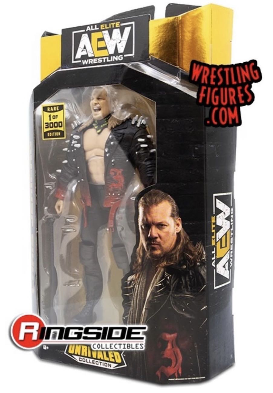 Chris Jericho (Rare Edition) - Jazwares (AEW Unrivaled Collection) action figure collectible [Barcode 191726393757] - Main Image 2