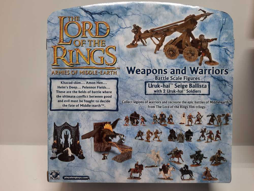 Uruk-hai With Seige Ballista  (LOTR: Battle Scale) action figure collectible [Barcode 687203482026] - Main Image 2
