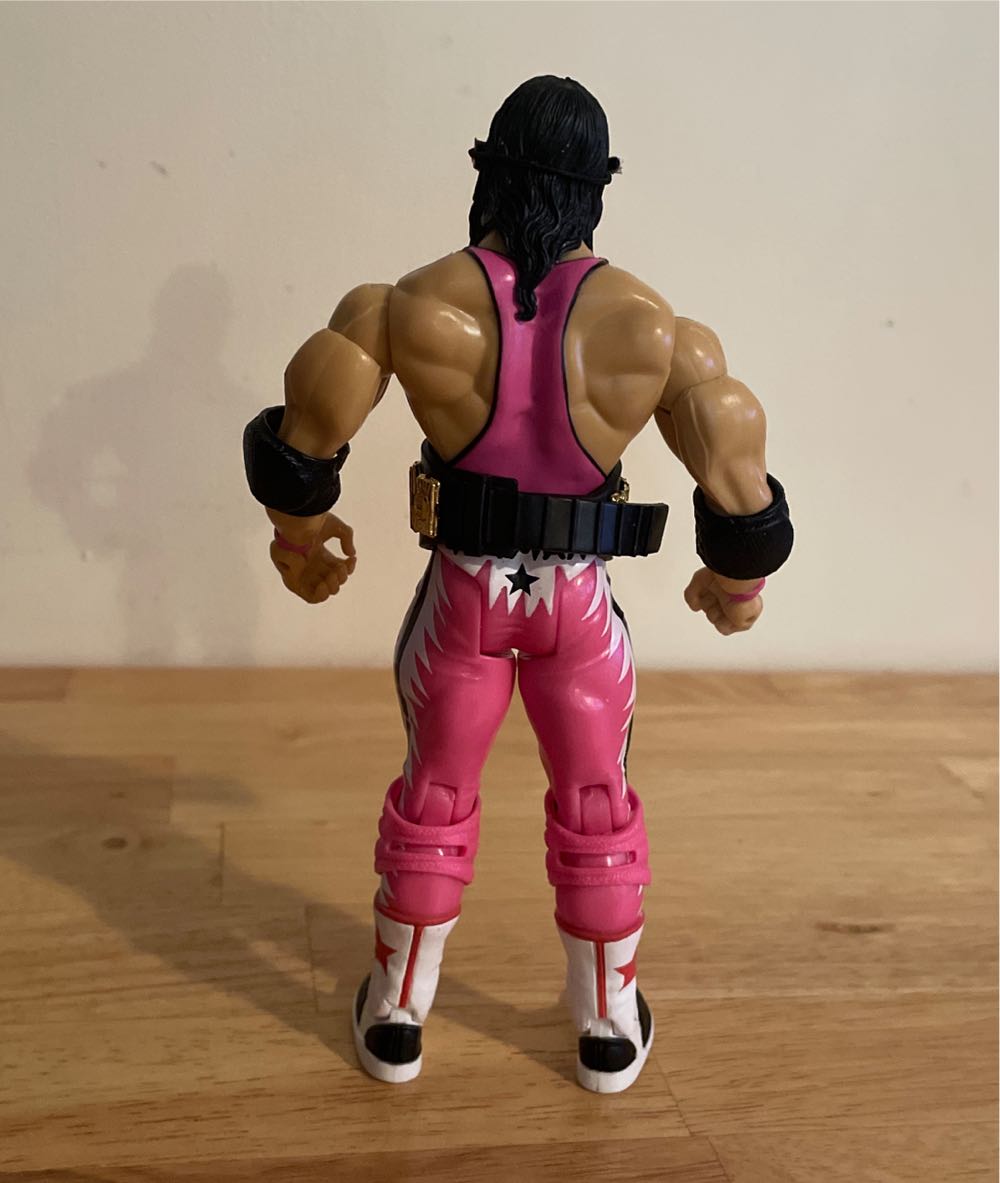 Bret “Hit Man” Hart - WWE Jakks Pacific Classic Superstars (WWE Jakks Pacific Classic Superstars Series 3) action figure collectible - Main Image 2