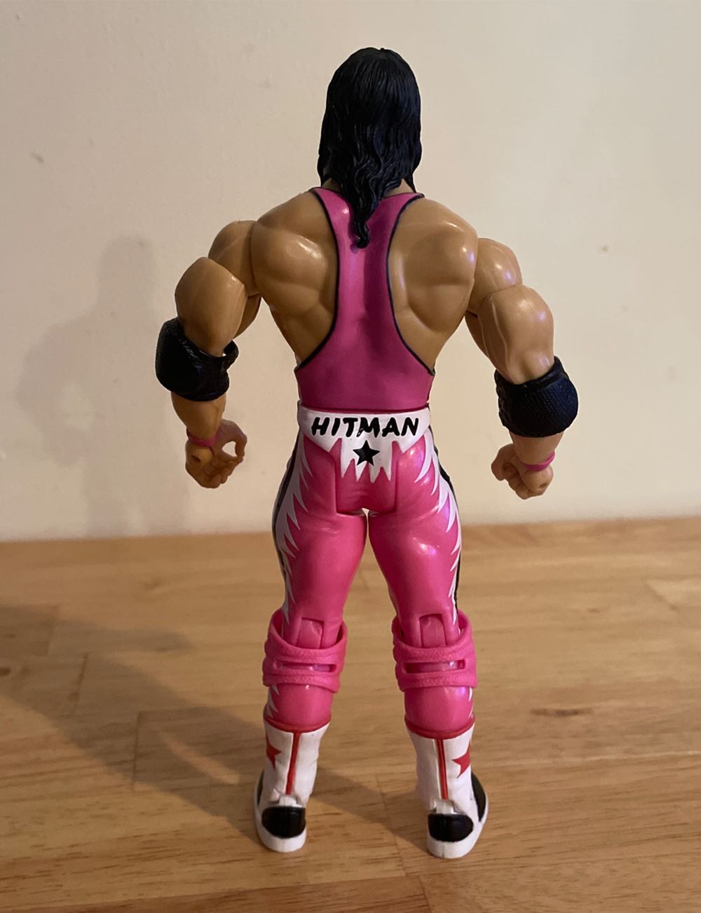 Bret “Hit Man” Hart - WWE Jakks Pacific Classic Superstars (WWE Jakks Pacific Classic Superstars Series 3) action figure collectible - Main Image 4