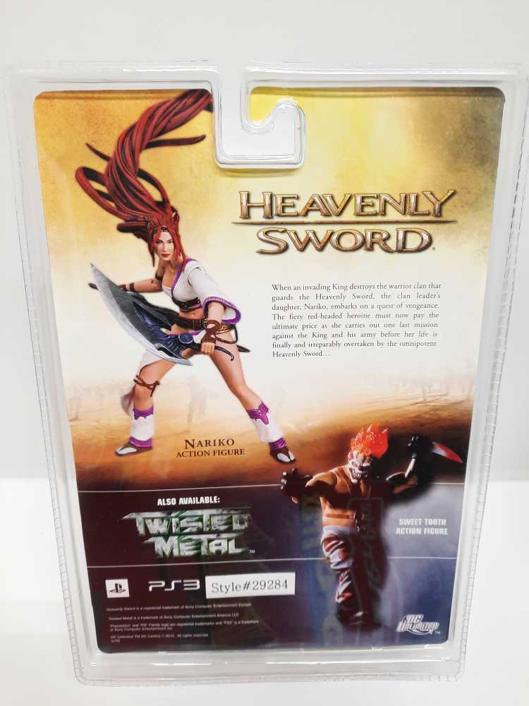 Heavenly Sword: Nariko  (DC Unlimited: PS3: 6”) action figure collectible [Barcode 2727718285274] - Main Image 2