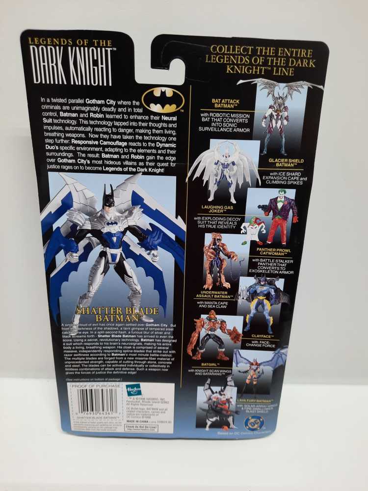 Batman (Shatter Blade)  (Batman: Legends of the Dark Knight: 6”) action figure collectible [Barcode 076930643617] - Main Image 2