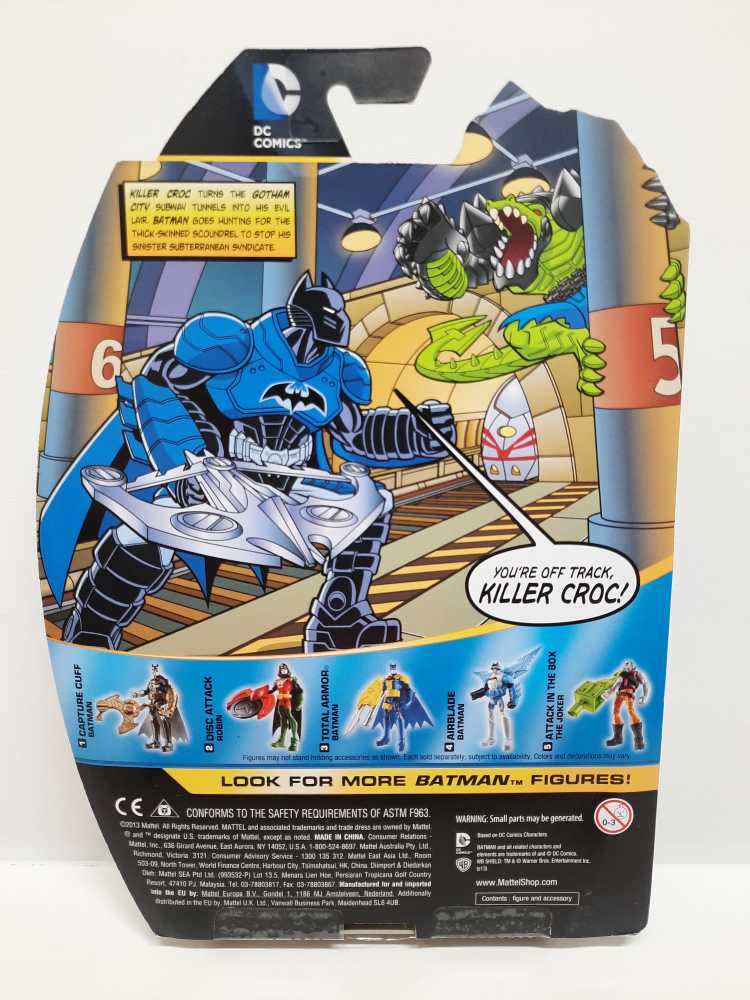 Batman (Quick Fire)  (DC: Batman: 6”) action figure collectible [Barcode 746775191863] - Main Image 2