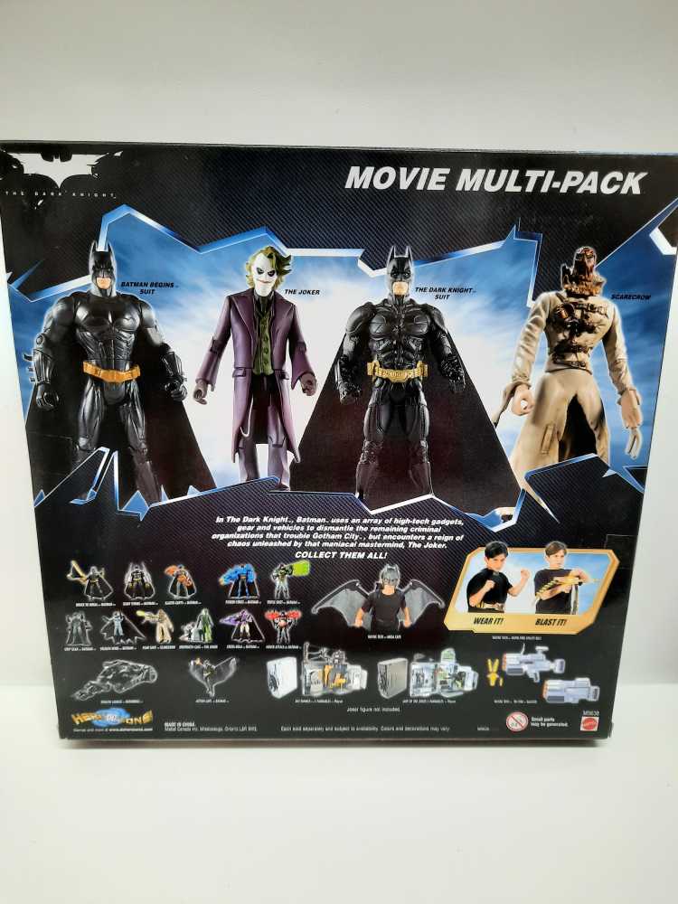 Batman: Dark Knight Movie Multi-Pack  (DC: Batman: 6”) action figure collectible [Barcode 29550739] - Main Image 2