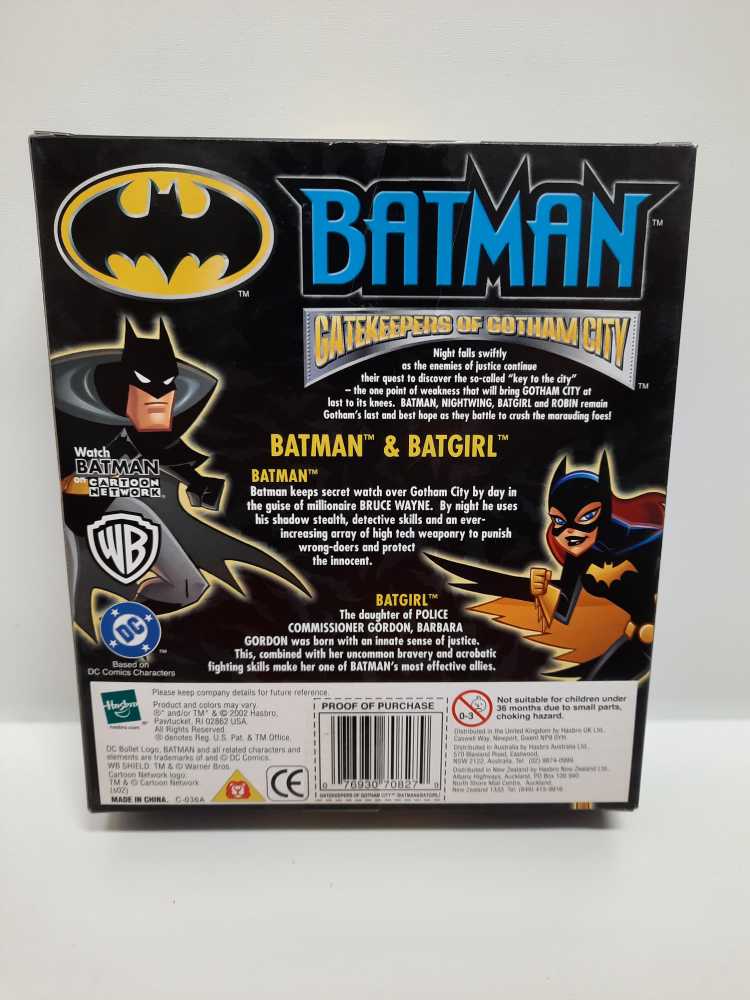 Batman & Batgirl (Gatekeepers Of Gotham City) - Hasbro (Batman) action figure collectible [Barcode 076930708279] - Main Image 2