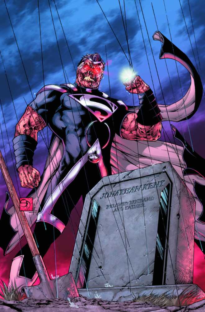 McFarlane DC Multiverse Superman (Black Lantern: Blackest Night) Atrocitus BAF - McFarlane Toys (DC Multiverse) action figure collectible [Barcode 787926154825] - Main Image 3