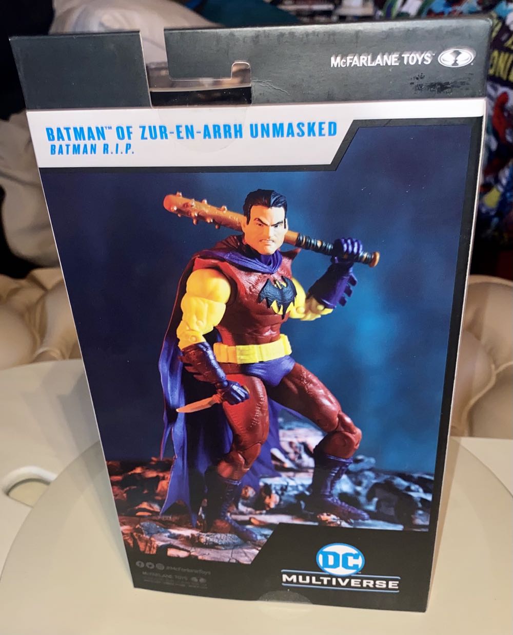 DC Multiverse: Batman Of Zur-En-Arrh (Unmasked) - McFarlane Toys (DC Multiverse: Batman R.I.P.) action figure collectible [Barcode 787926152784] - Main Image 2