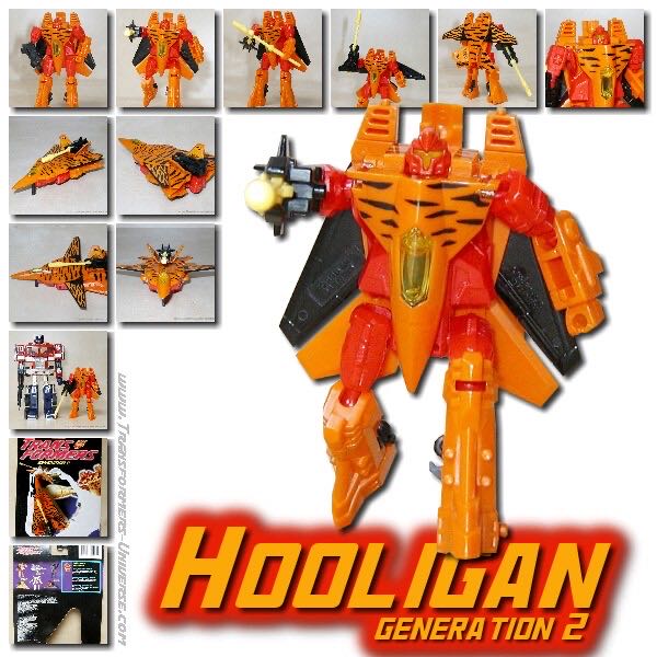 Transformers G2 Hooligan Skyscorchers - Hasbro (Transformers G2) action figure collectible [Barcode 038976801420] - Main Image 5