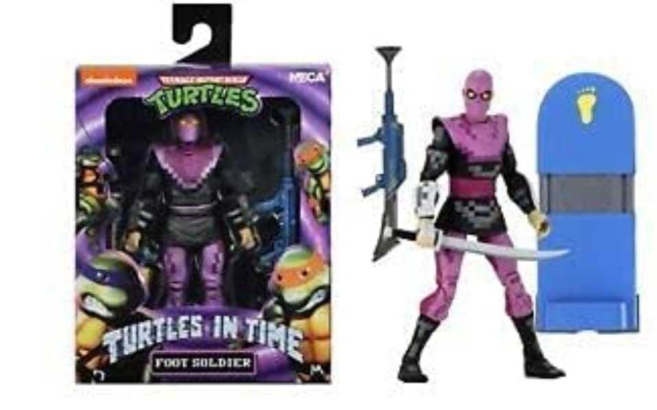 NECA Teenage Mutant Ninja Turtles - Turtles in Time Foot Soldier - Neca (Teenage Mutant Ninja Turtles) action figure collectible - Main Image 2