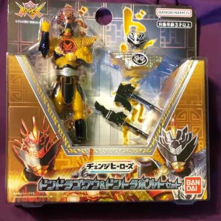 New Bandai Avataro Sentai Donbrothers Change Heroes Dondra Goku & Bolt Set  action figure collectible [Barcode 4549660744276] - Main Image 2