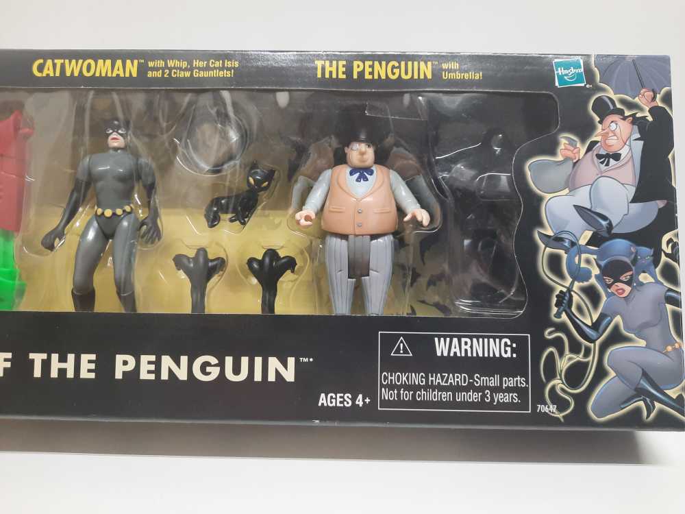 Batman: Revenge Of The Penguin (Batman, Robin, Catwoman, Penguin) - Hasbro (Batman The Animated Series) action figure collectible [Barcode 076930706473] - Main Image 2