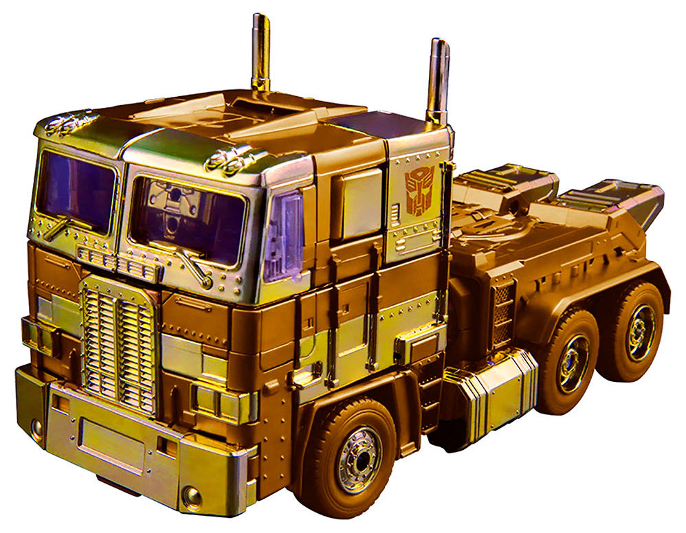 Transformers Golden Lagoon Optimus Prime Convoy (GL-01) - Hasbro / Takara Tomy (The Transformers Golden Lagoon) action figure collectible [Barcode 195166107738] - Main Image 3
