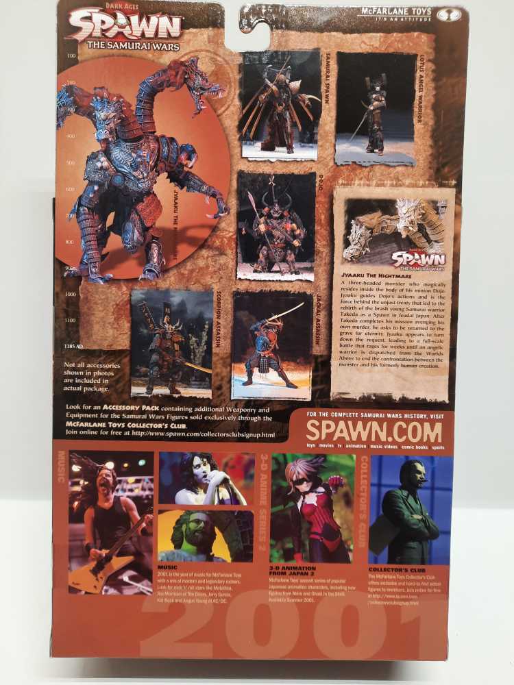 Jyaaku The Nightmare  (Spawn: Samurai Wars: 6”) action figure collectible - Main Image 2