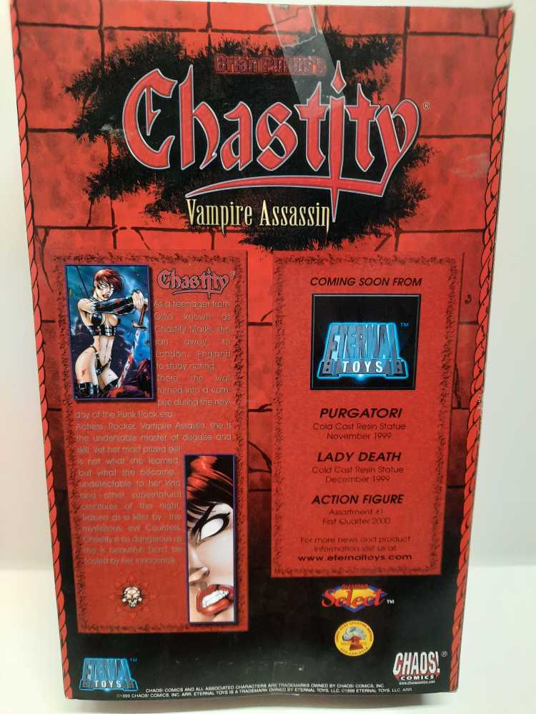 Chastity (Vampire Assassin)  (Chaos! Comics: 12”) action figure collectible [Barcode 699788200018] - Main Image 2