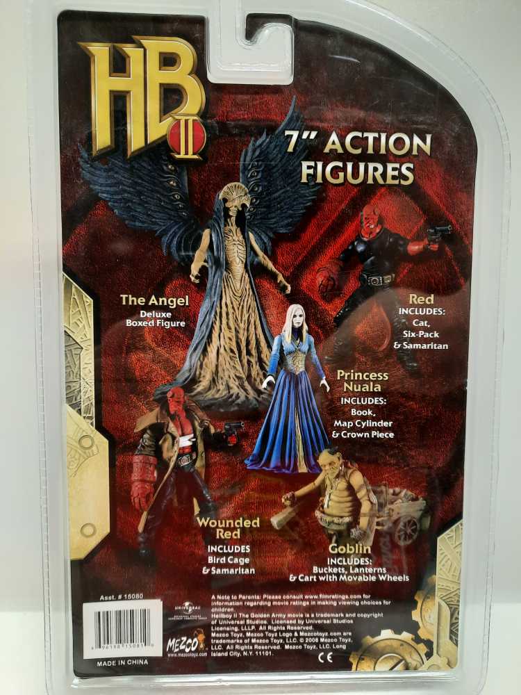 Hellboy 2: Red (No Coat)  (Hellboy 2: 8”) action figure collectible [Barcode 696198150810] - Main Image 2