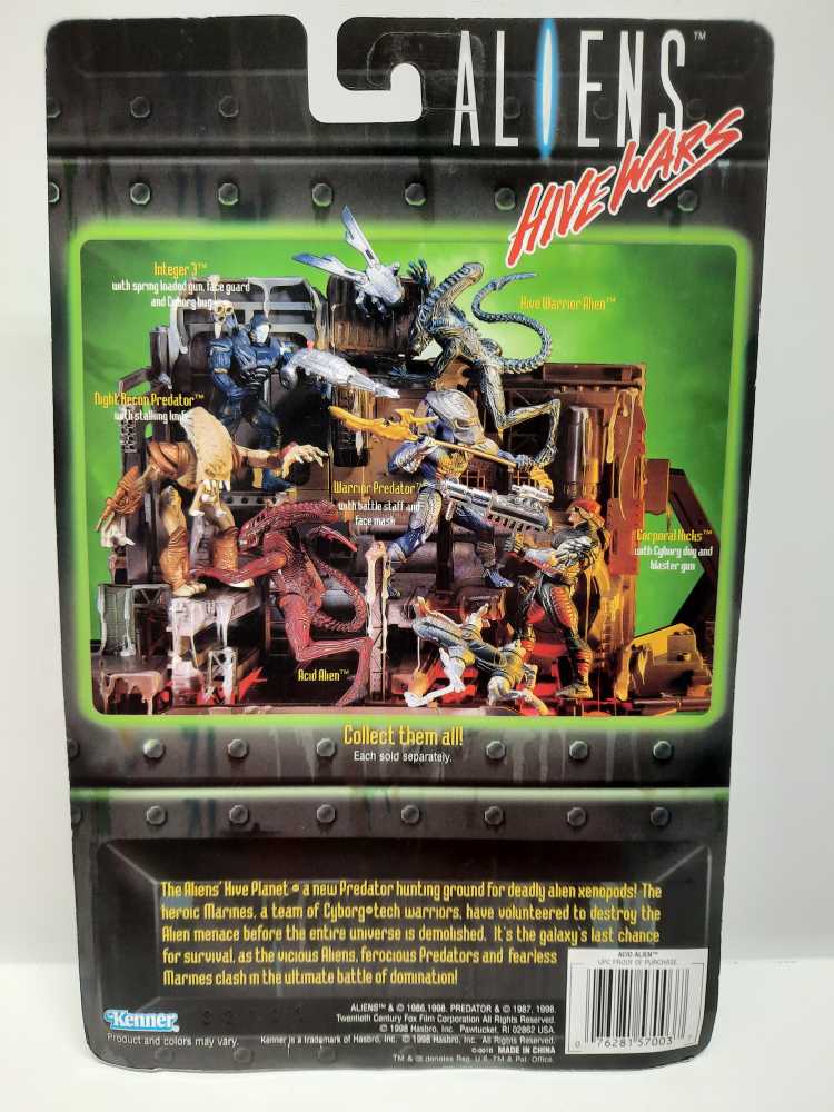 Acid Alien  (Aliens: Hive Wars: 6”) action figure collectible [Barcode 076281570037] - Main Image 2