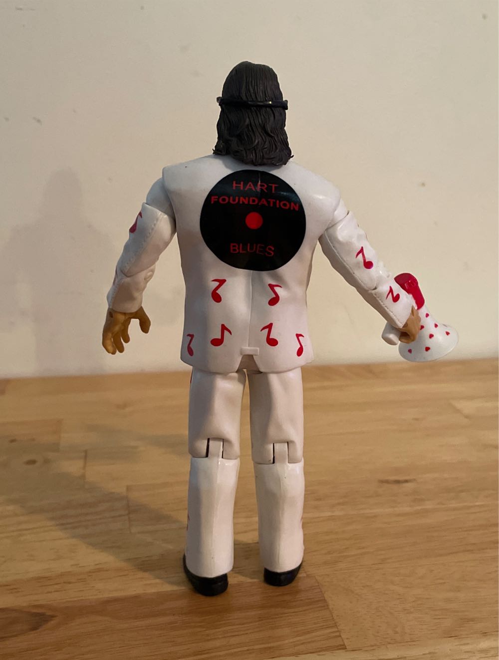 “The Mouth Of The South” Jimmy Hart - WWE Jakks Pacific Classic Superstars (WWE Jakks Pacific Classic Superstars Series 3 Packs Series 4) action figure collectible - Main Image 2