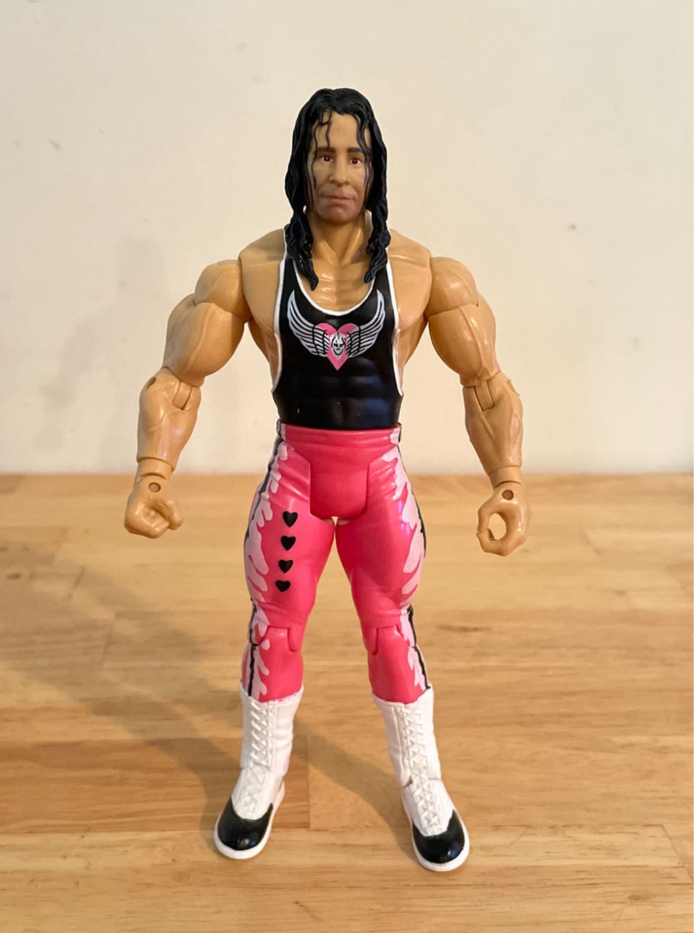 Bret “Hit Man” Hart - WWE Jakks Pacific Classic Superstars (WWE Jakks Pacific Classic Superstars Series 1) action figure collectible - Main Image 3