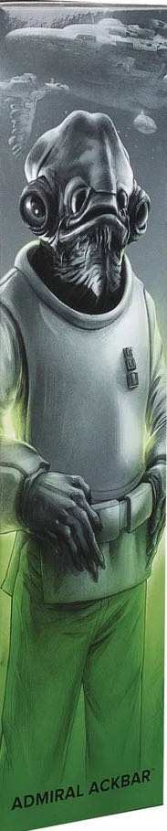 Admiral Ackbar - Hasbro (Star Wars The Black Series 6”) action figure collectible [Barcode 5010993749225] - Main Image 3
