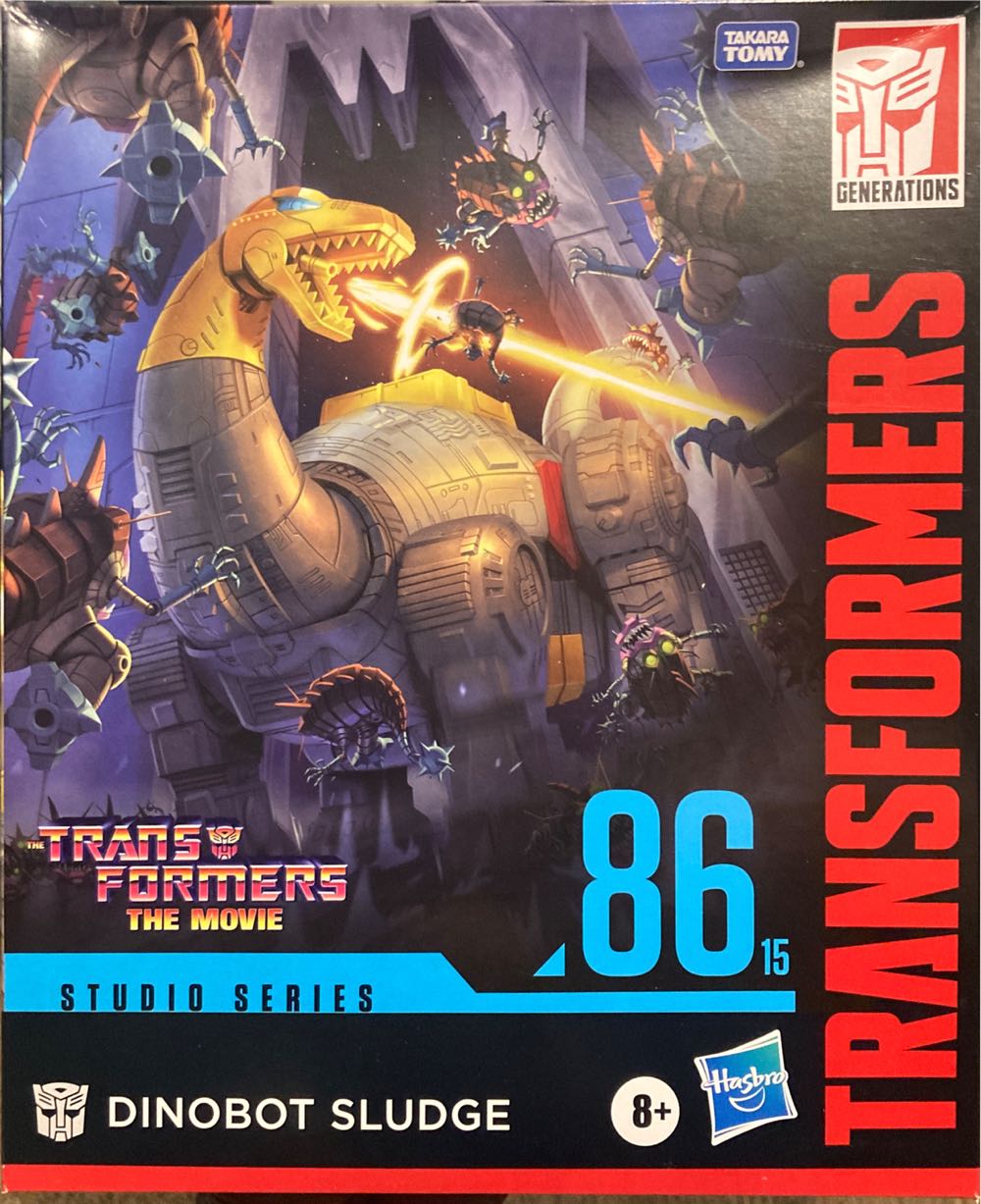 TF Studio Series 86-15: Leader Dinobot Sludge - Hasbro / Takara Tomy (Transformers Studio Series ‘86) action figure collectible [Barcode 195166169866] - Main Image 4