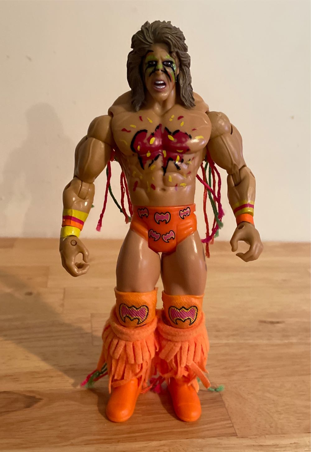 Ultimate Warrior - WWE Jakks Pacific Classic Superstars (WWE Jakks Pacific Classic Superstars Series 2 Pack Series 5) action figure collectible - Main Image 3