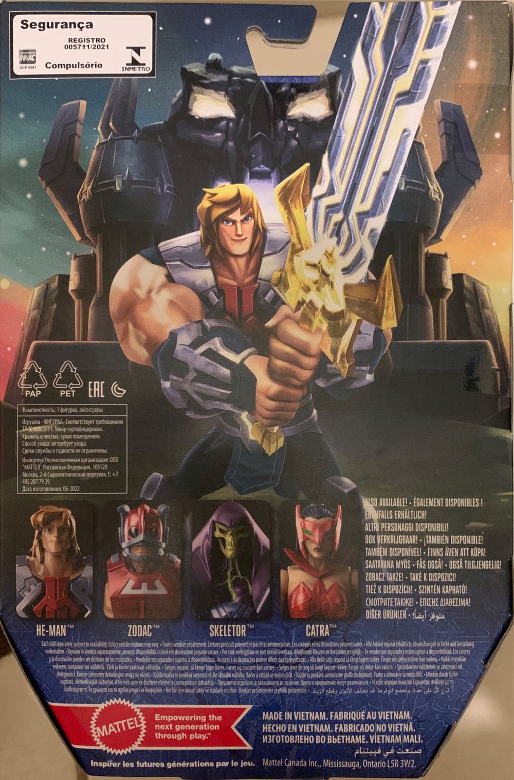 He-Man (Netflix) - Mattel (Masters Of The Universe) action figure collectible [Barcode 194735030330] - Main Image 3