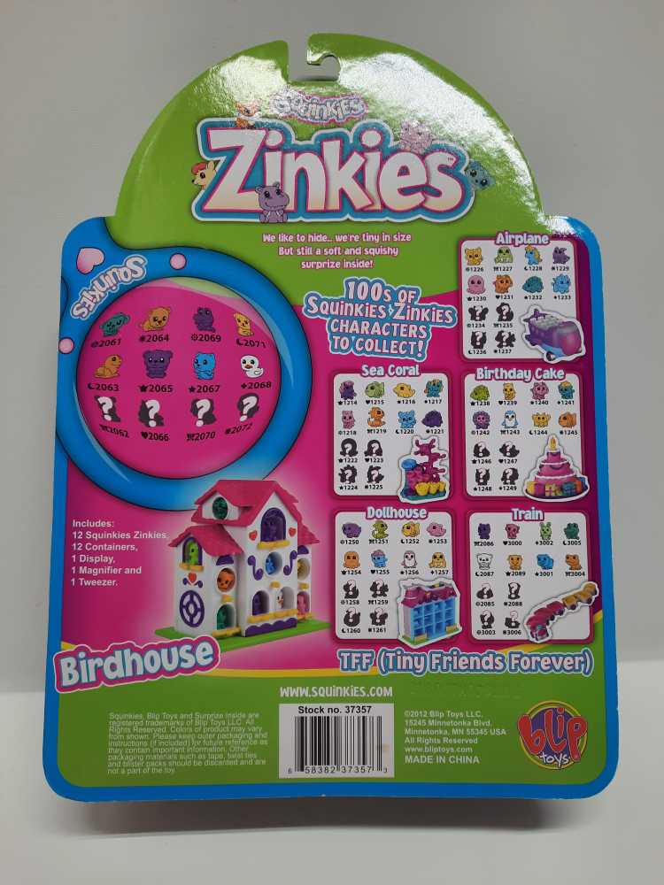 Birdhouse  (Squinkies Zinkies) action figure collectible [Barcode 658382373573] - Main Image 2