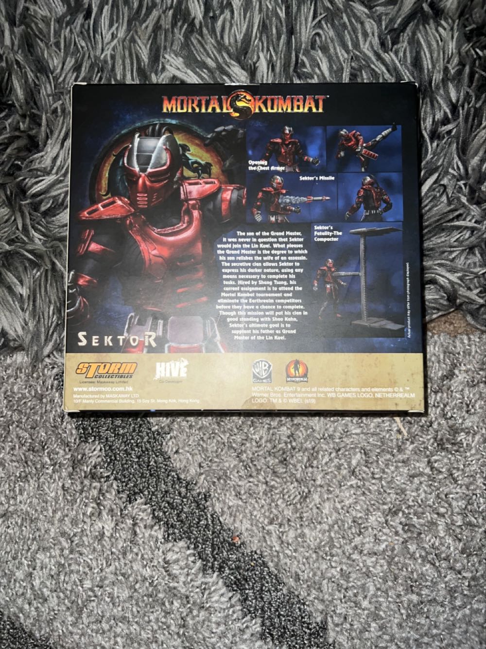Mortal Kombat- Sektor - Storm Collectibles action figure collectible [Barcode 4897072871302] - Main Image 2