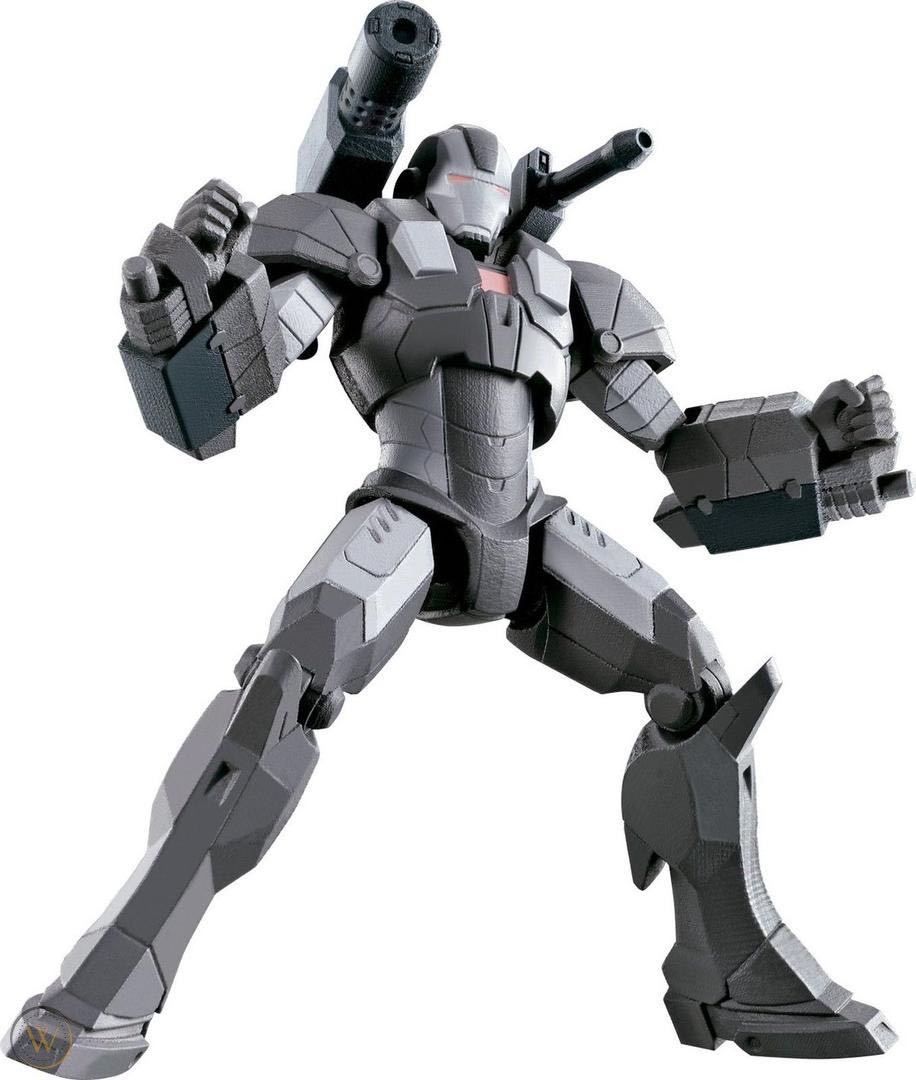 Marvel Disk Wars The Avengers Hyper Motions War Machine - Bandai action figure collectible [Barcode 4543112867506] - Main Image 2