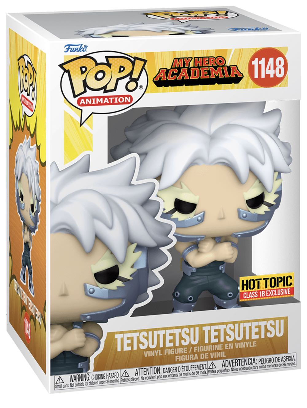 Tetsutetsu Tetsutetsu (My Hero Academia) 1148 Hot Topic Exclusive Class 1B  action figure collectible [Barcode 18009424] - Main Image 2