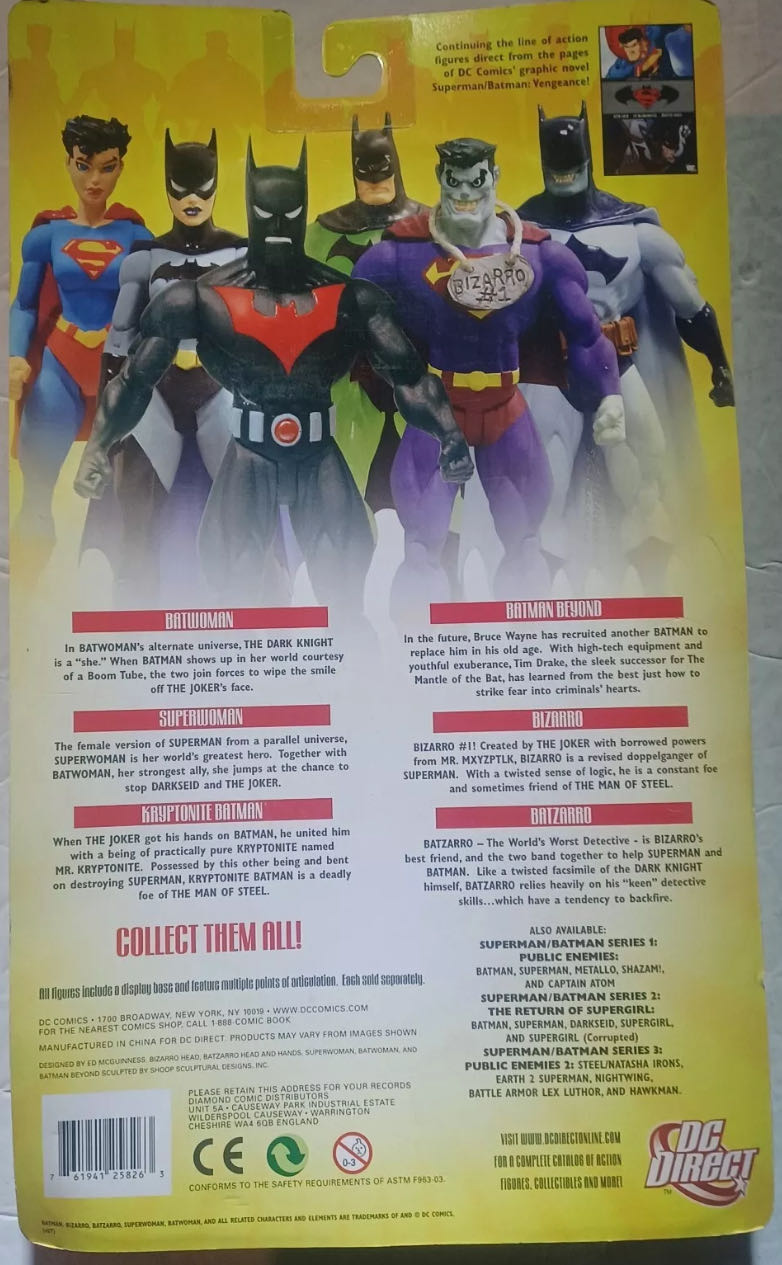 Batman Beyond - DC Direct (DC Direct Superman/Batman Vengeance) action figure collectible [Barcode 761941258263] - Main Image 3