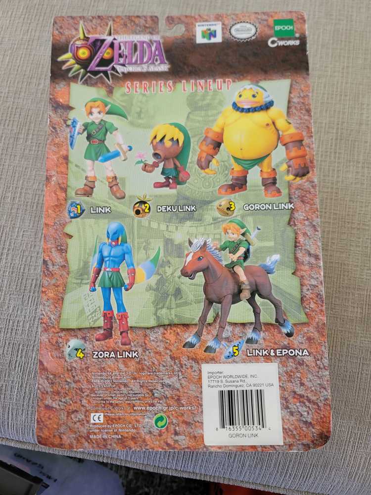 Goron Link - Epoch (The legend Of Zelda) action figure collectible - Main Image 2