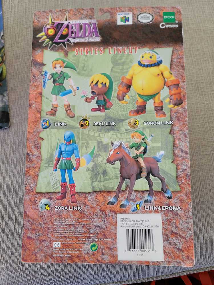 Link - Epoch (The legend Of Zelda) action figure collectible - Main Image 2