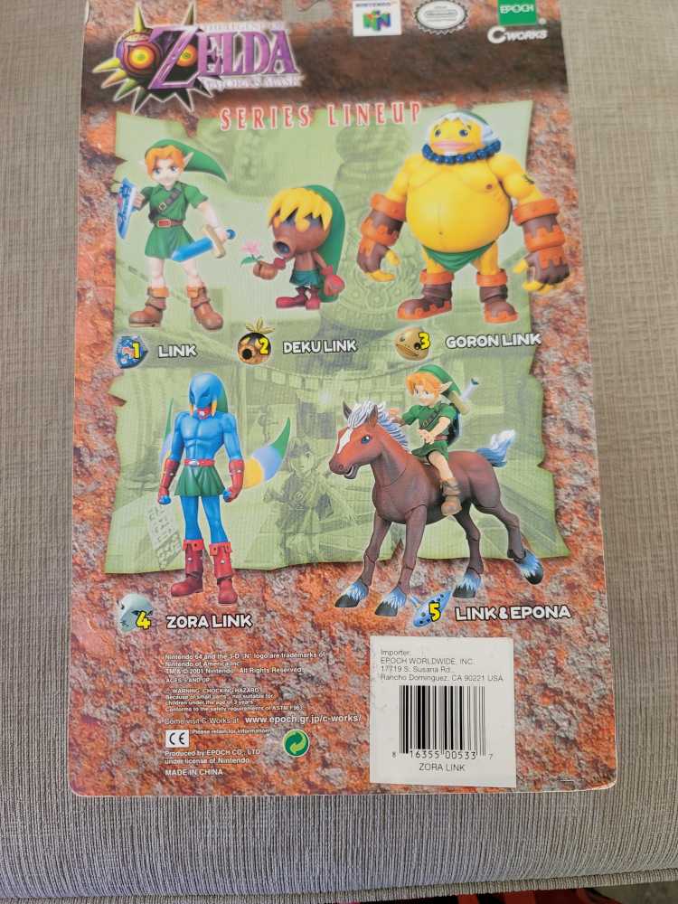 Zora Link - Epoch (The legend Of Zelda) action figure collectible - Main Image 2