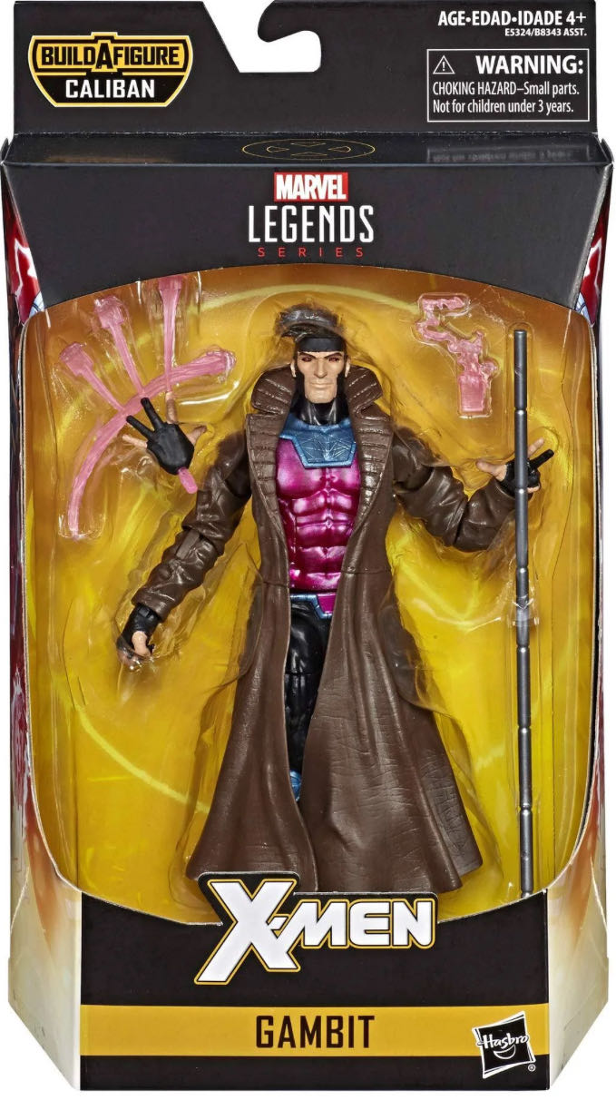 Gambit - Hasbro (Marvel (X-men) (Legends)) action figure collectible [Barcode 630509808540] - Main Image 5