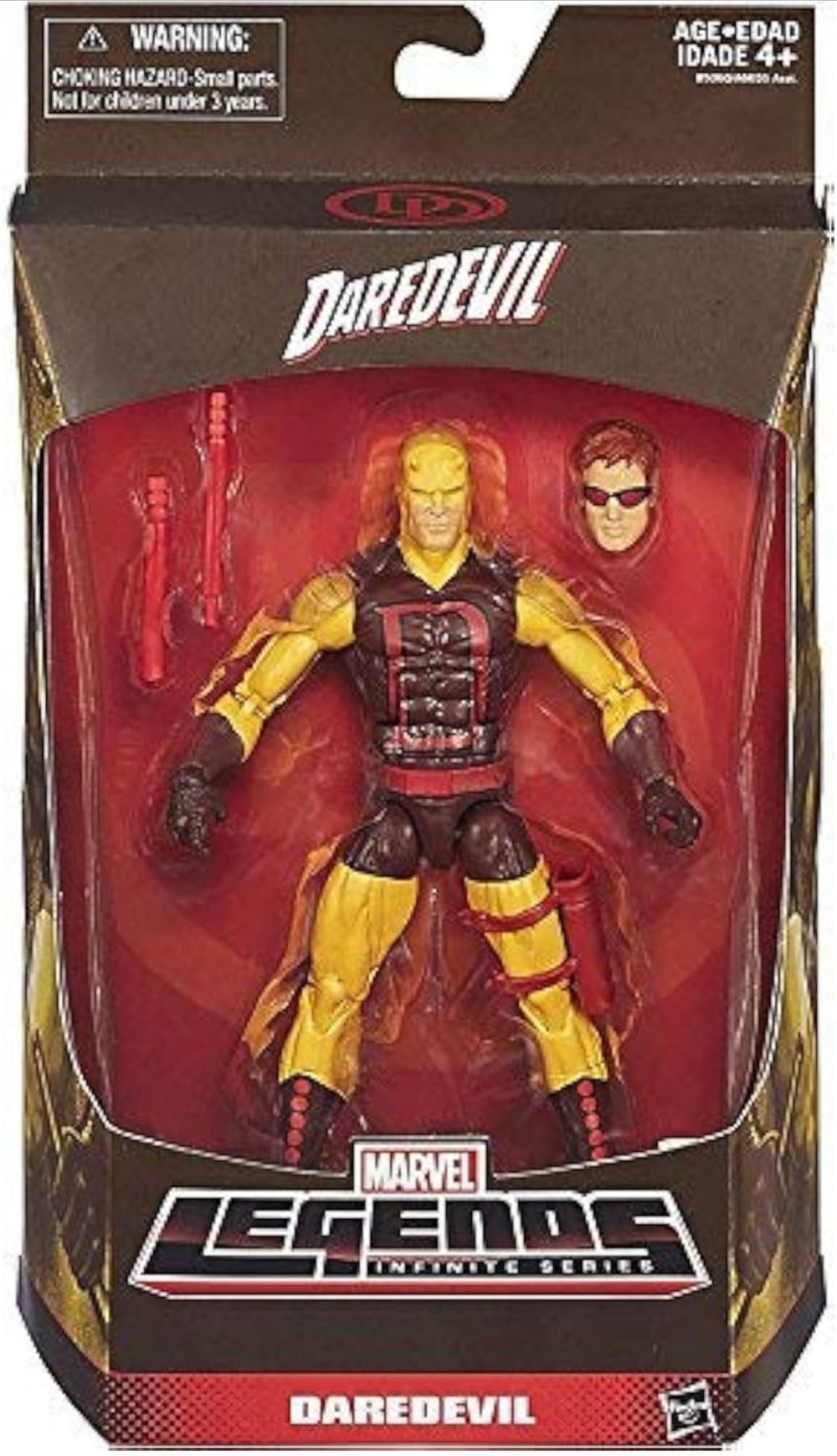 Daredevil - Yellow & Red Costume - Hasbro (Marvel Legends) action figure collectible [Barcode 630509374632] - Main Image 3