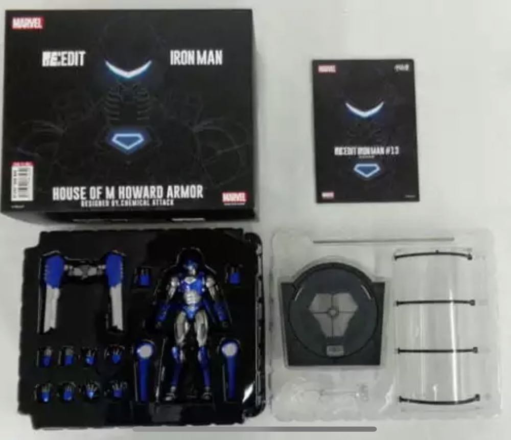 Re:edit Iron Man #13 House Of M Howard - SEN-TI-NEL action figure collectible [Barcode 4571335883430] - Main Image 2