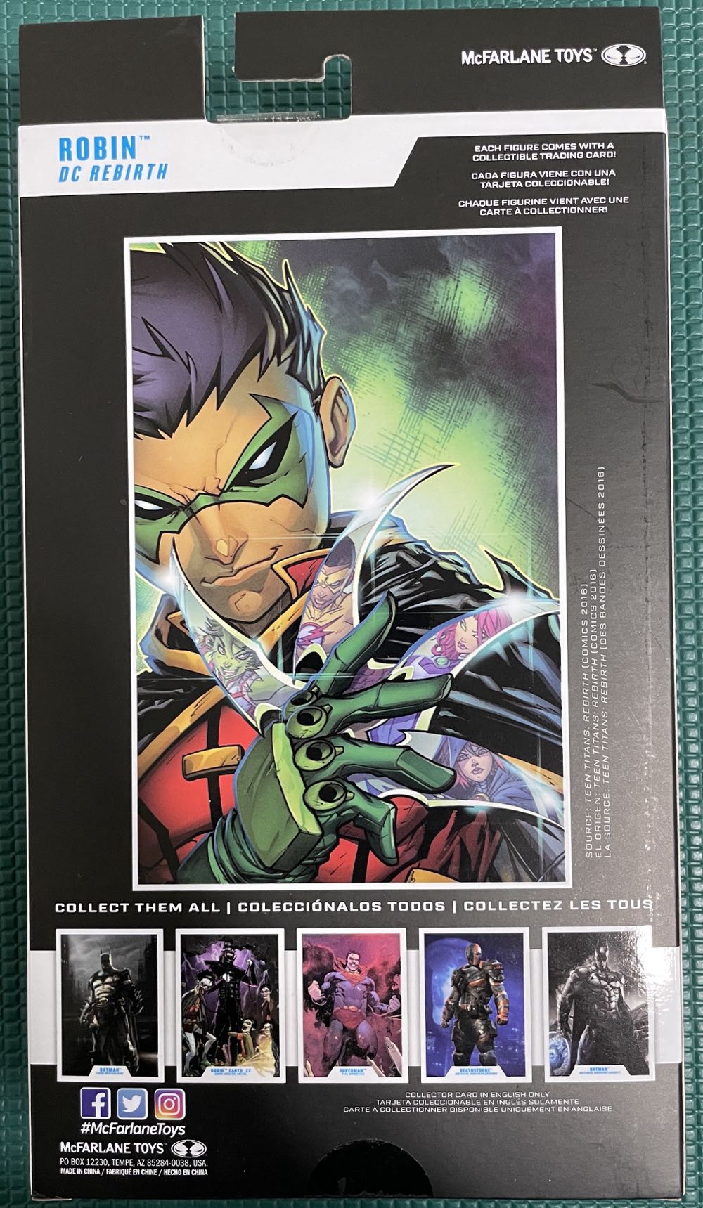 DC Multiverse- Robin - McFarlane Toys (DC Rebirth) action figure collectible [Barcode 787926151374] - Main Image 2