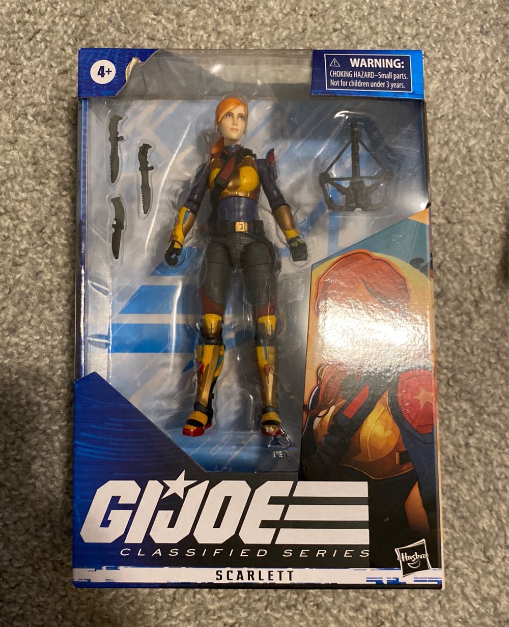 #05 Scarlett - Hasbro (G.I. Joe - Classified Series) action figure collectible [Barcode 5010993662432] - Main Image 1