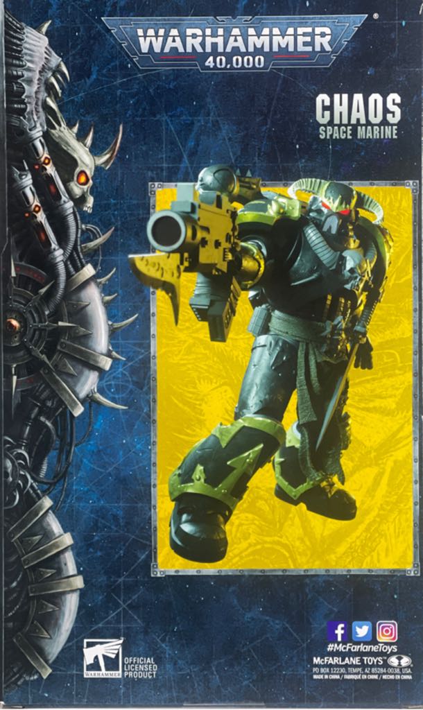 Chaos Space Marine - Future (Heavy Soldier) action figure collectible [Barcode 787926109412] - Main Image 2