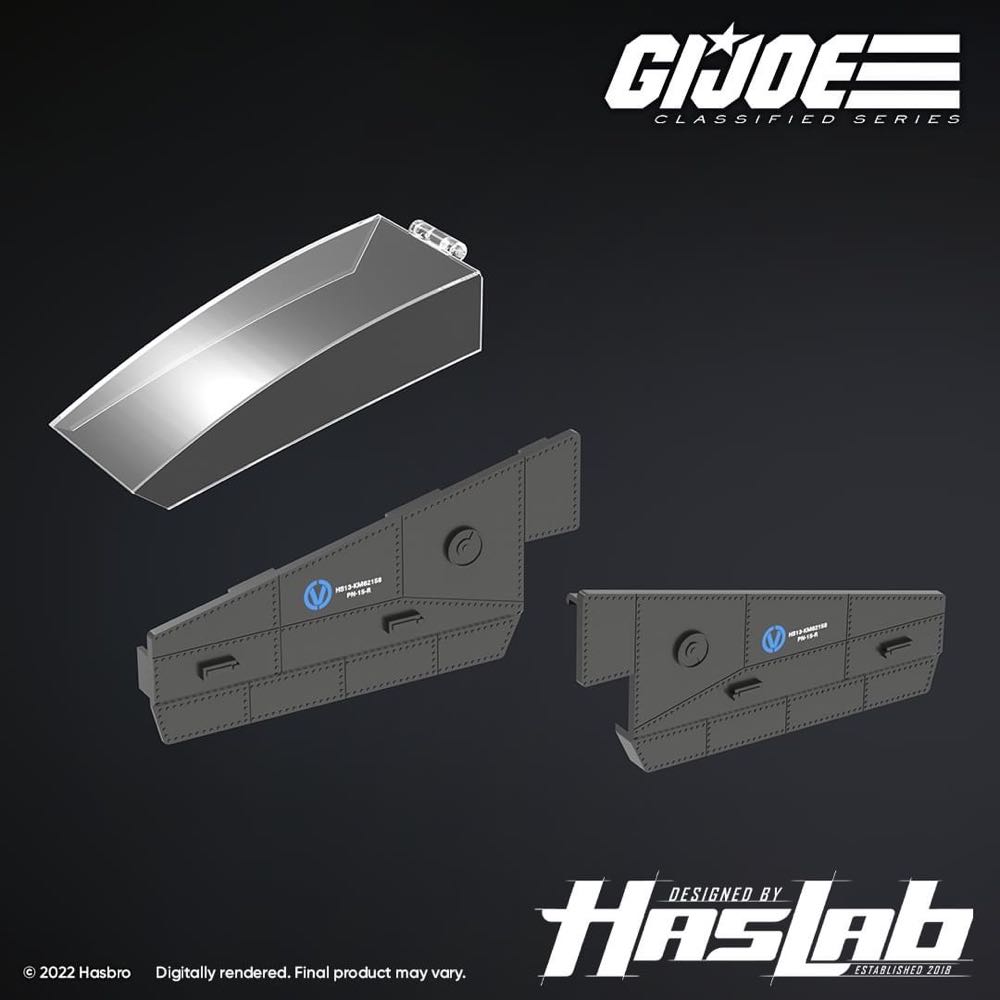 788 | Retro H.I.S.S. Canopy and Retro Armor-Plated Tread Skirts - Cobra H.I.S.S Unlock #2 - Hasbro (G.I. Joe) action figure collectible - Main Image 2