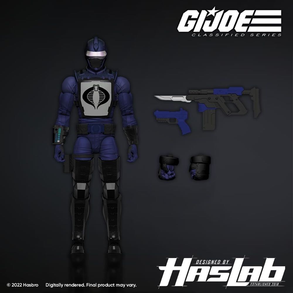 G.I.JOE-100 | H.I.S.S. Tank Tactician - Hasbro (G.I.Joe Classified Series) action figure collectible - Main Image 3