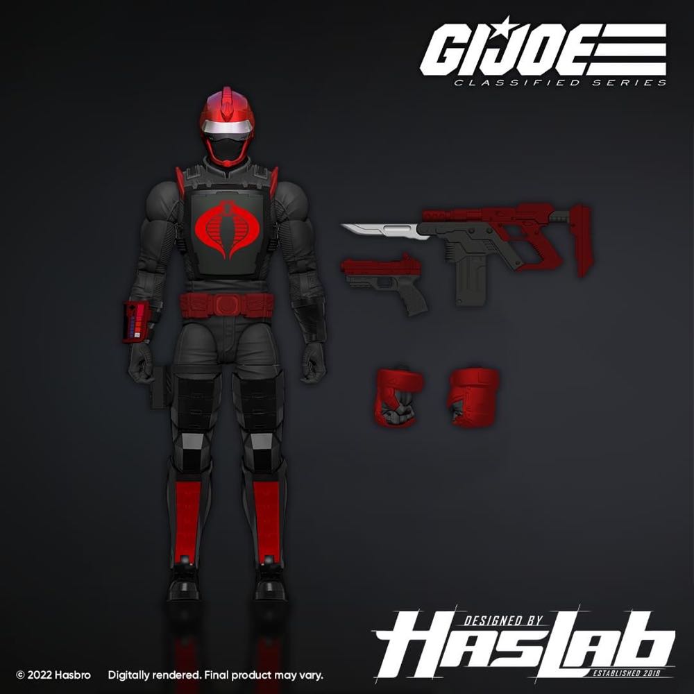 G.I.JOE-100 | H.I.S.S. Tank Tactician - Hasbro (G.I.Joe Classified Series) action figure collectible - Main Image 4