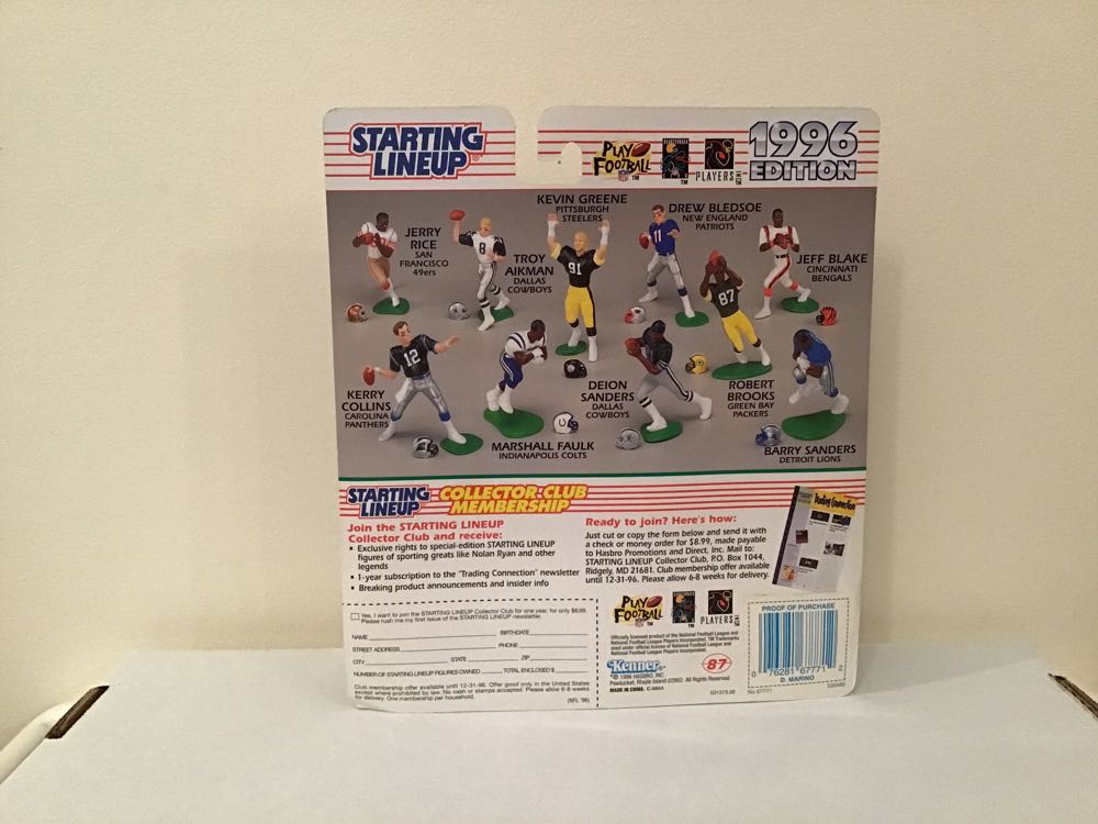 Dan Marino - Kenner action figure collectible - Main Image 2