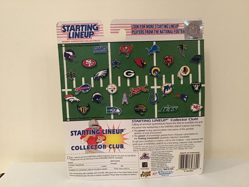 Dan Marino - Kenner action figure collectible - Main Image 2