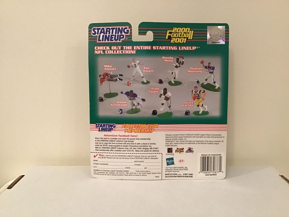 Dan Marino - Kenner action figure collectible - Main Image 2