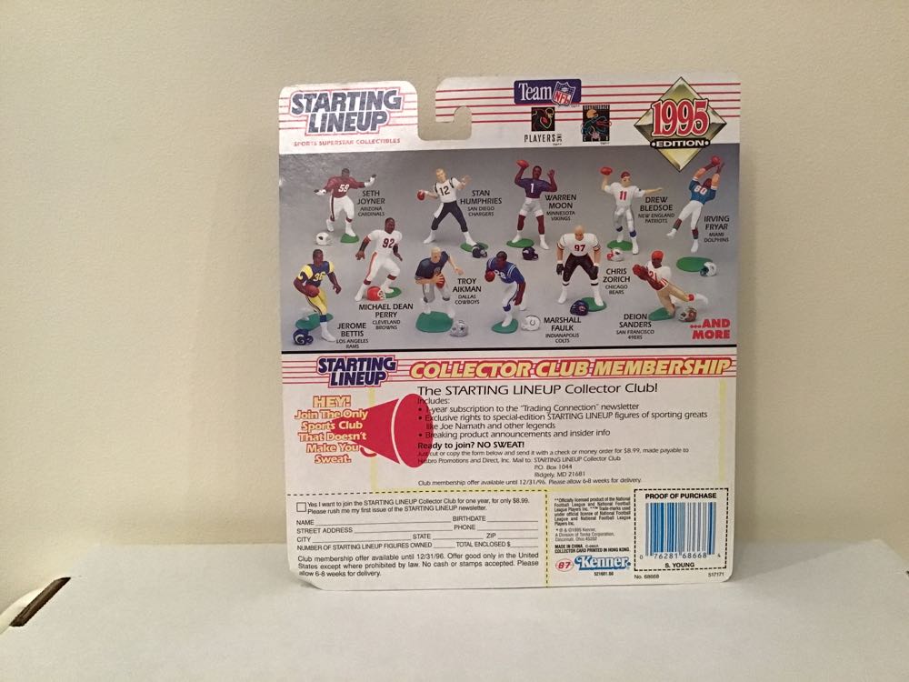 Steve Young - Kenner action figure collectible - Main Image 2